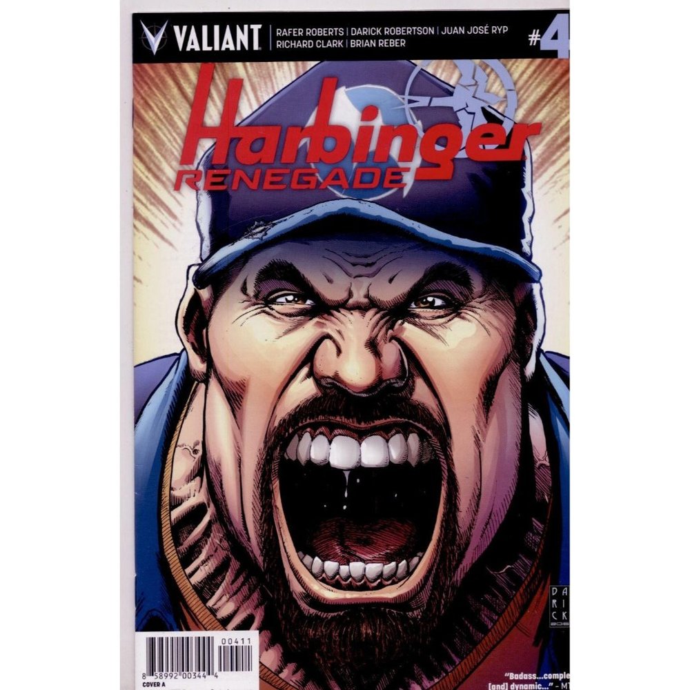 HARBINGER RENEGADE #4 VALIANT, RAFER/ROBERTSON NM-